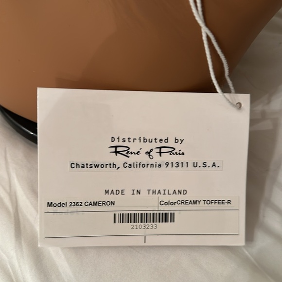 RENEE OF PARIS Cameron Creamy Toffee-R Brand-New with tags. Only tried on. - Picture 2 of 7